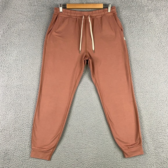 Vuori Pants - Vuori Performance Jogger Women's Medium M Terracotta Heather Stretch Athleisure